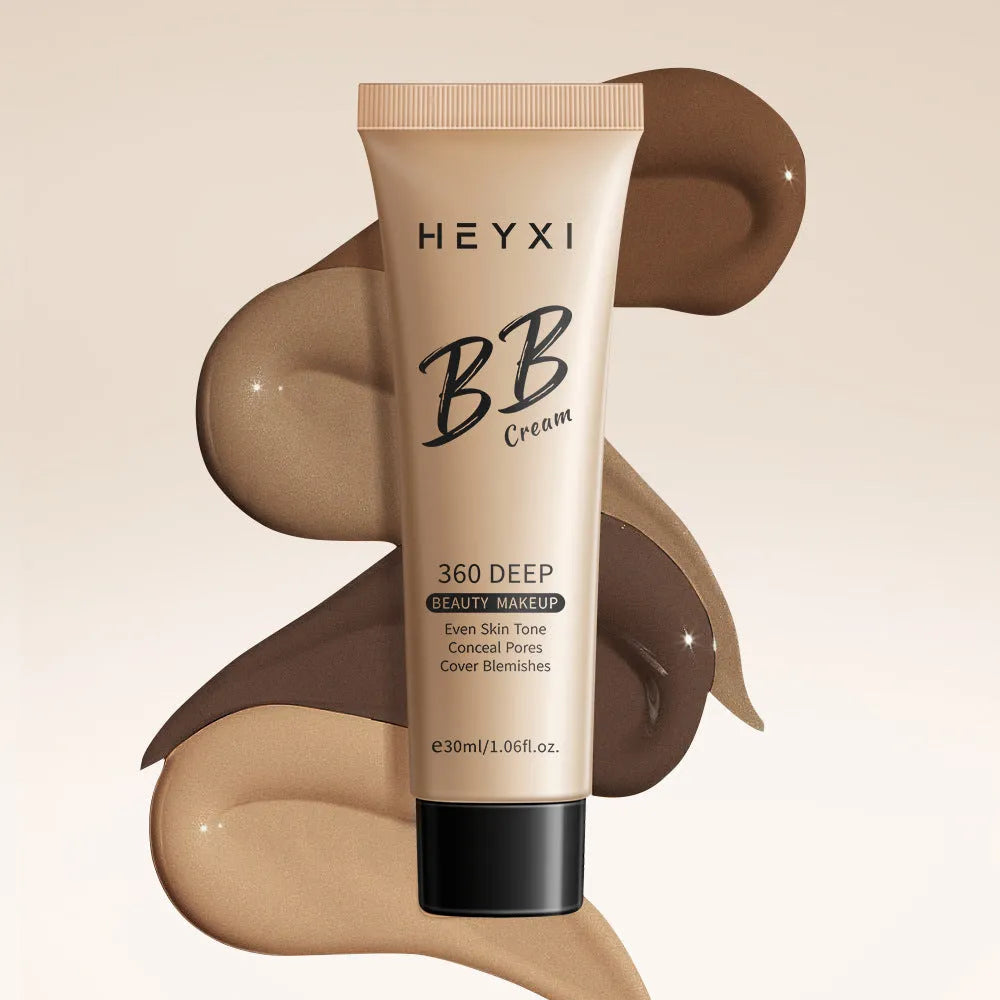 Waterproof sweat-resistant BB cream in four shade options 01 02 03 04