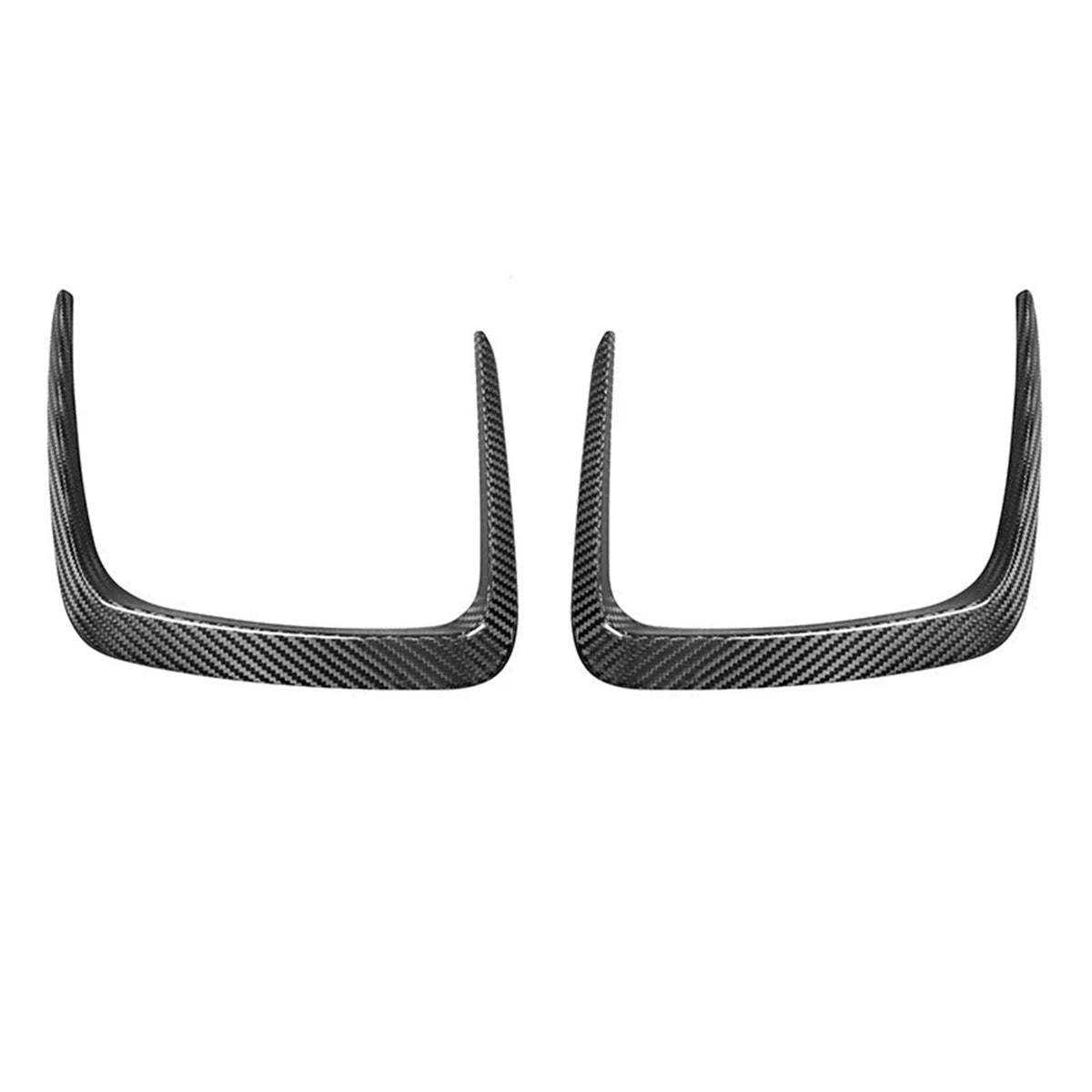 Dry carbon fibre front bumper grille for BMW M3 M4 G80 G82 with 3K weave pattern.