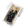 Handmade grape cleansing soap bar 120g in black, green, litchi or purple grape varieties