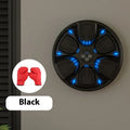 Black intelligent music boxing wall target with hanging design and included gloves