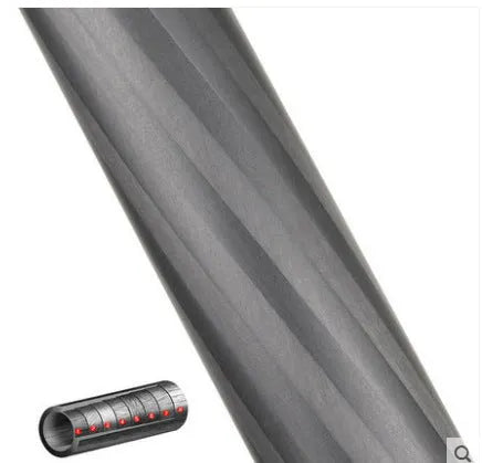 Black carbon fibre camera monopod collapsed to 380mm with six extension sections