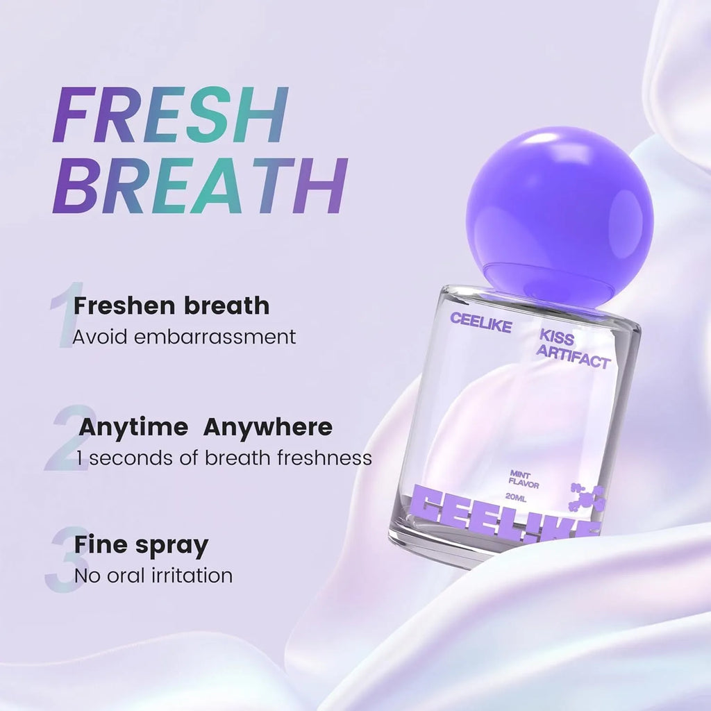 20ml portable probiotics oral spray bottle with hydrating properties