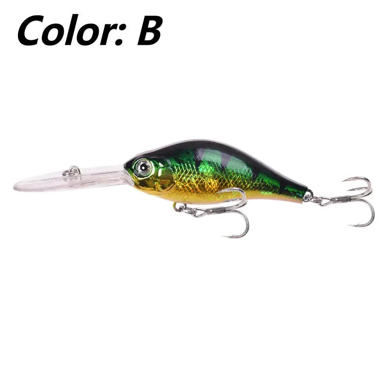 Floating rock deep diving mino lure body 10.5cm 15g artificial bait for fishing