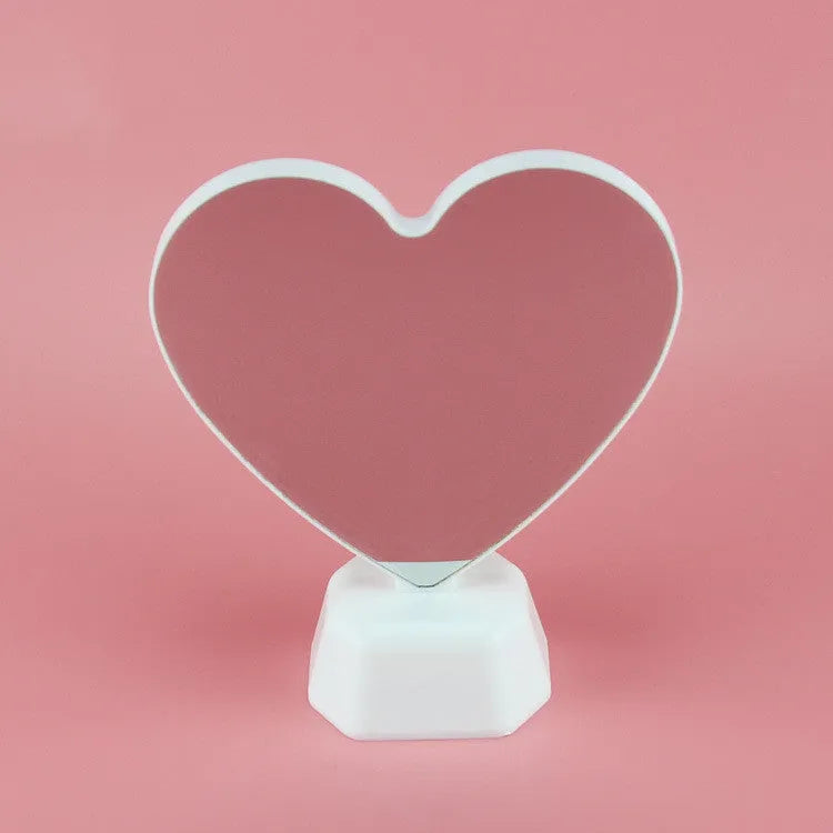 LED double-sided love tunnel light with rose red illumination, plastic construction
