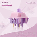 MMD Princess mechanical keyboard linear switch body for custom keyboard builds