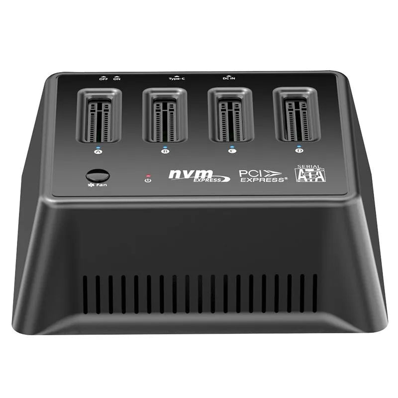 Aluminium M.2 dual protocol SSD mounting base in K30174P2 colour.
