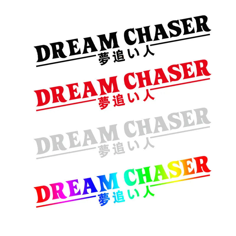 PET car sticker for rear window measuring 40cm by 7cm in seven colour options