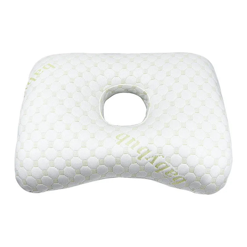 Boer Gray single hole ear pillow with polyester filling for beauty salon facial treatments