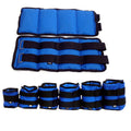 Legging sandbags for track and field training with adjustable weight options