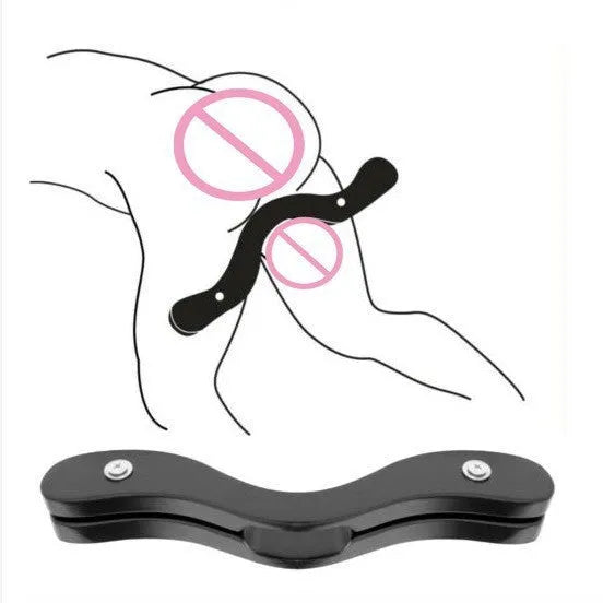 Creative Household wooden clip toy in wood colour and black finish