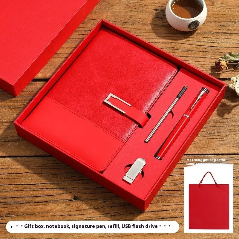 A5 soft leather notebook in multiple colours with wood-free paper pages