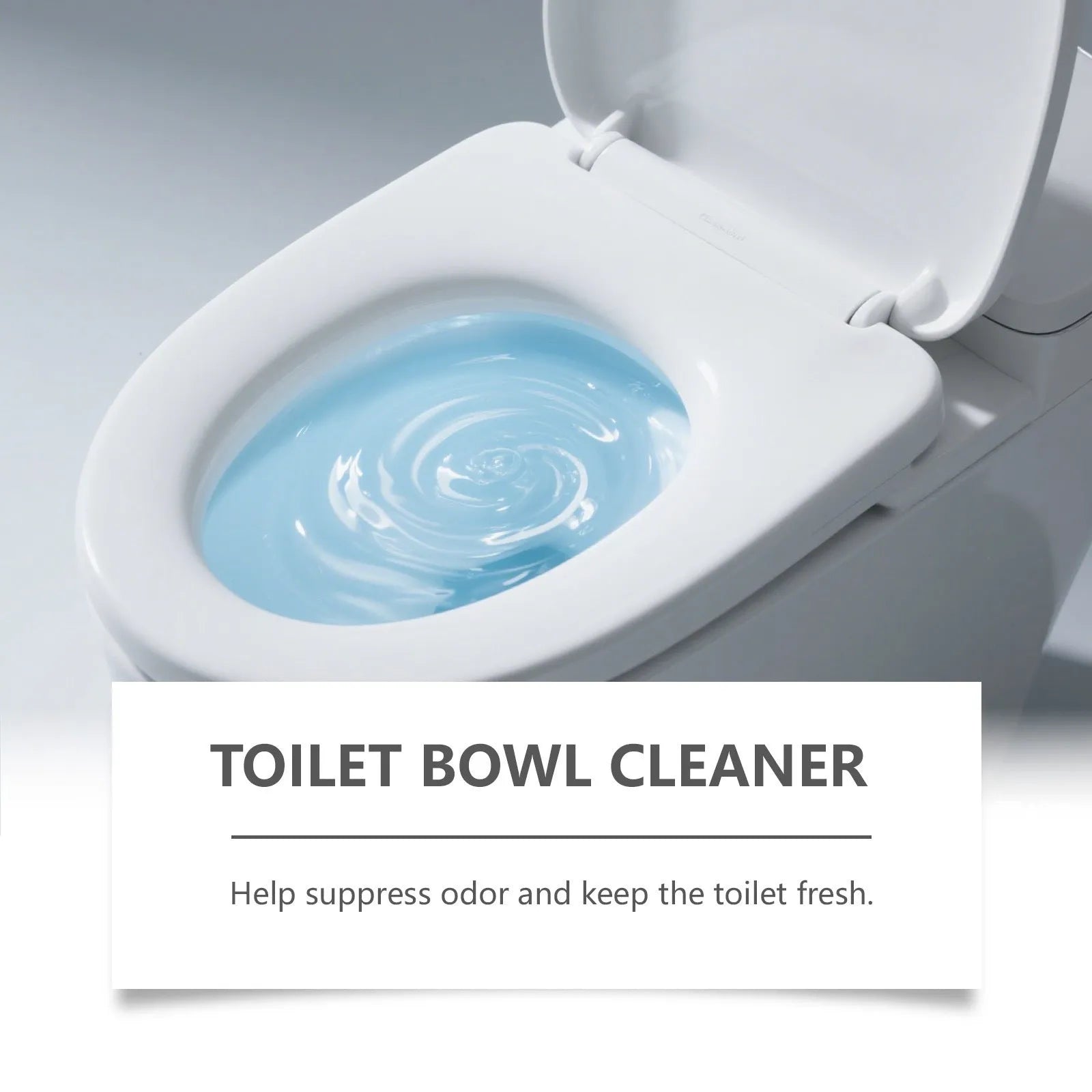 Toilet cleaning powder pack with four individual 30g sachets totalling 120g