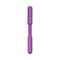 Germanium particle roller facial massage instrument in purple colour with 193mm handle