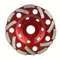 5 inch diamond bowl grinding disc 125mm for concrete marble granite stone processing