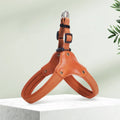 Portable Y-shaped dog leash harness in military green colour for anti-escape walking and training