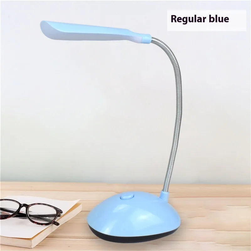 LED eye protection desk lamp in modern simplicity style available in blue green pink white