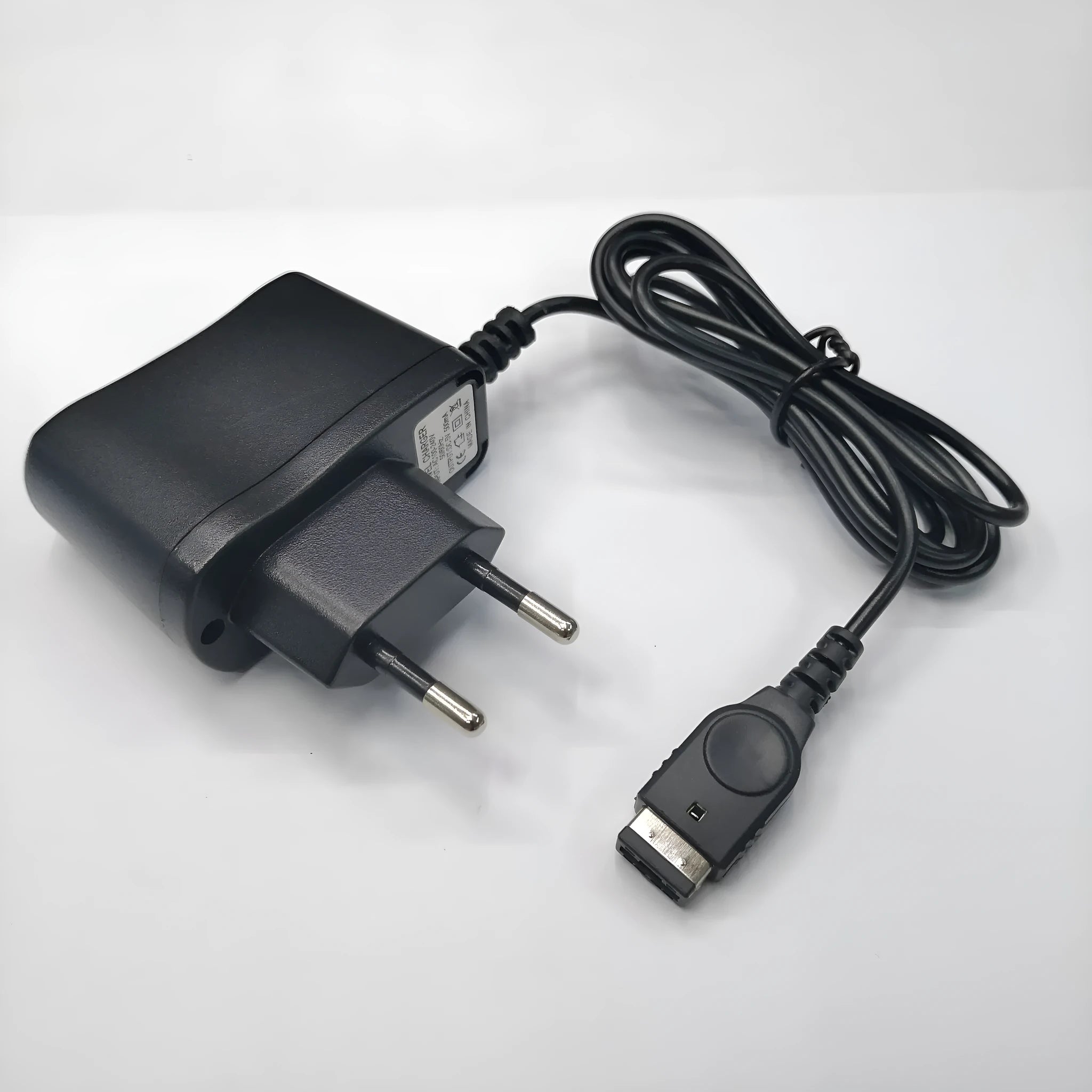 GBA SP Firecow charger with 1.5-metre cable, black, NDS interface, American Standard plug