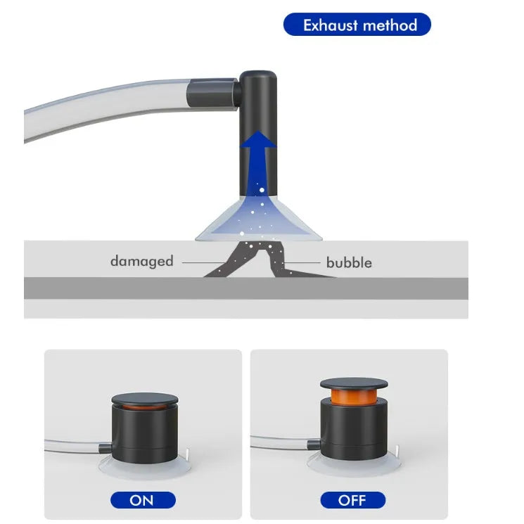 Car windscreen crack repair tool with plastic applicator for DIY chip fixes