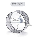21cm plastic bird running wheel toy in transparent, green, grey, orange, or purple colour options