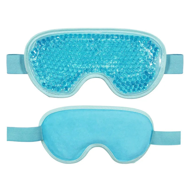 White portable rechargeable eye compress and atomisation device with eye mask