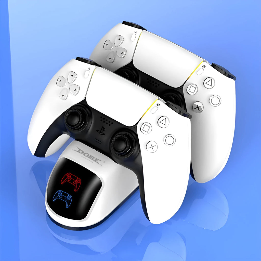 USB contact charger with LED breathing light indicator and portable handle in ABS plastic