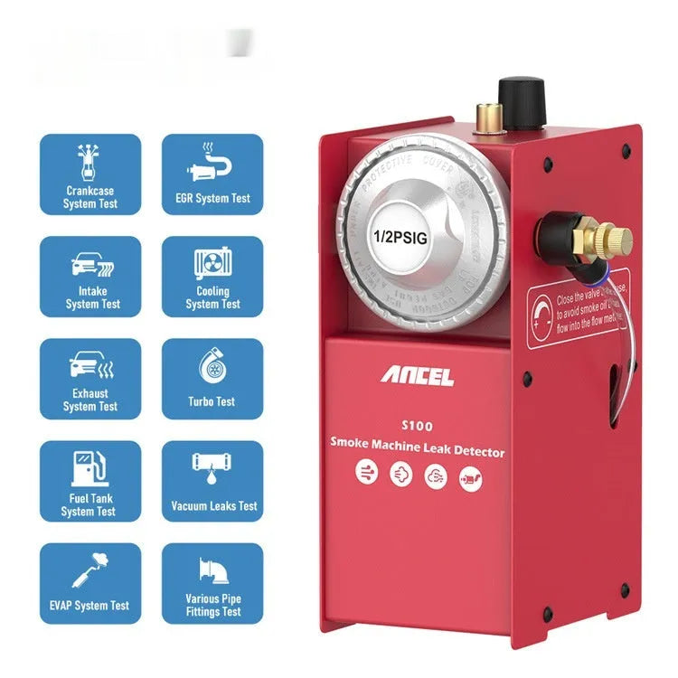 Metal detector for automobile pipeline leakage detection tool with metal construction