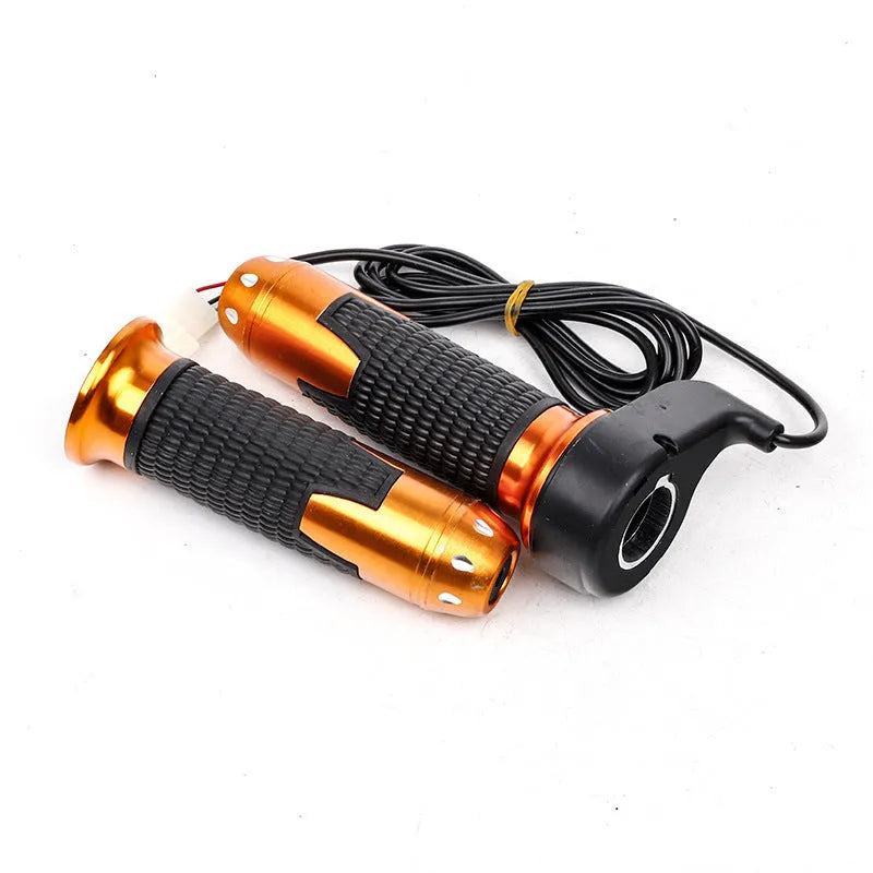 Three-wheel electric car modification accelerator handle with rotating three-speed mechanism