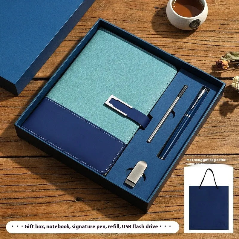 A5 soft leather notebook in multiple colours with wood-free paper pages