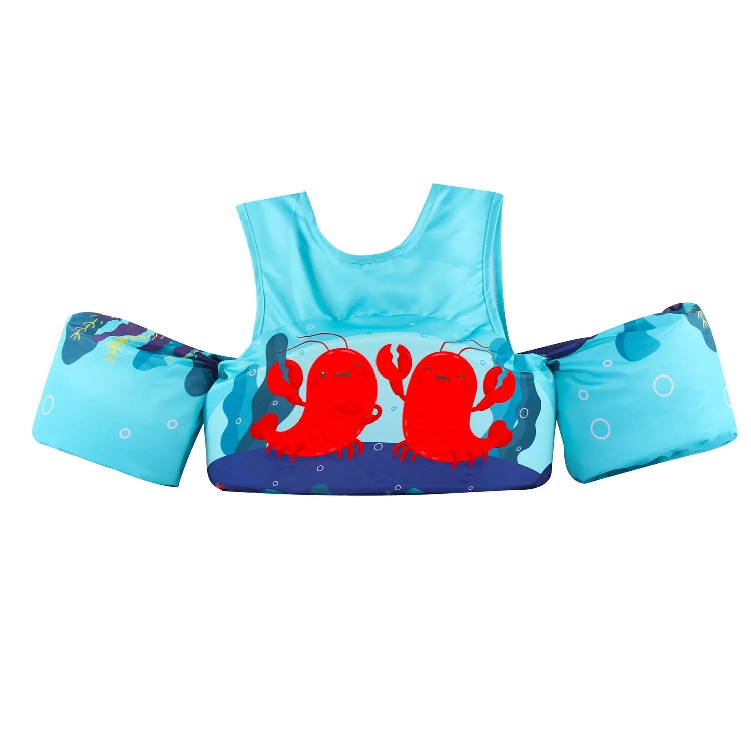Cartoon children's arm swimming ring life jacket in polyester with multiple pattern options