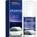 Car glass oil film cleaner in a box, 3.7x14.6cm, for windscreen and window cleaning
