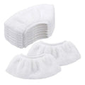 Microfiber mop cloth cover for handheld steam mop 19x8cm white hemming style