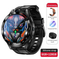 All Netcom student phone smart watch with dual camera 128G memory silicone strap 1.6-inch TFT screen