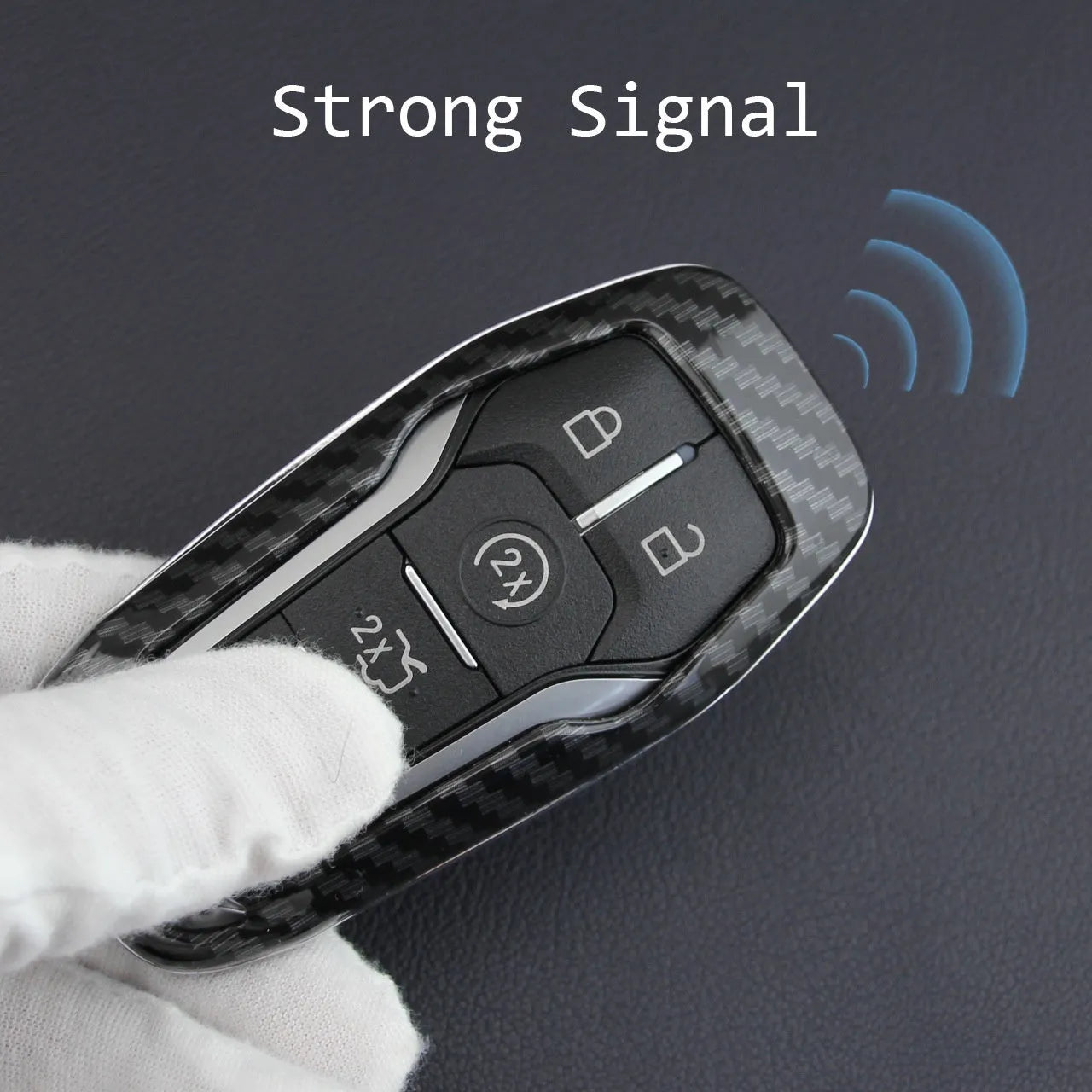 A plastic protective shell case designed to cover a car key remote, shown in a single-shell colour.