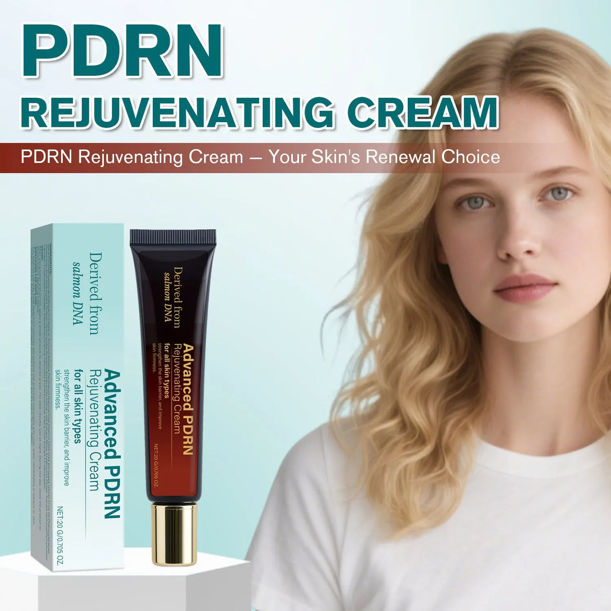 20ml tube of skin-activating hydrating moisturising cream for firming and wrinkle care