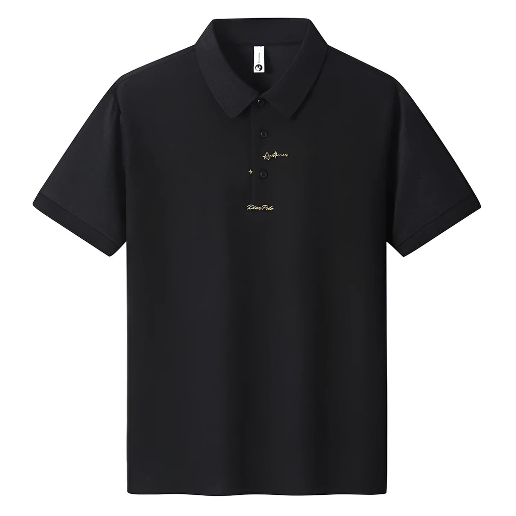 Men's cotton casual t-shirt with printed letters design in six colour options