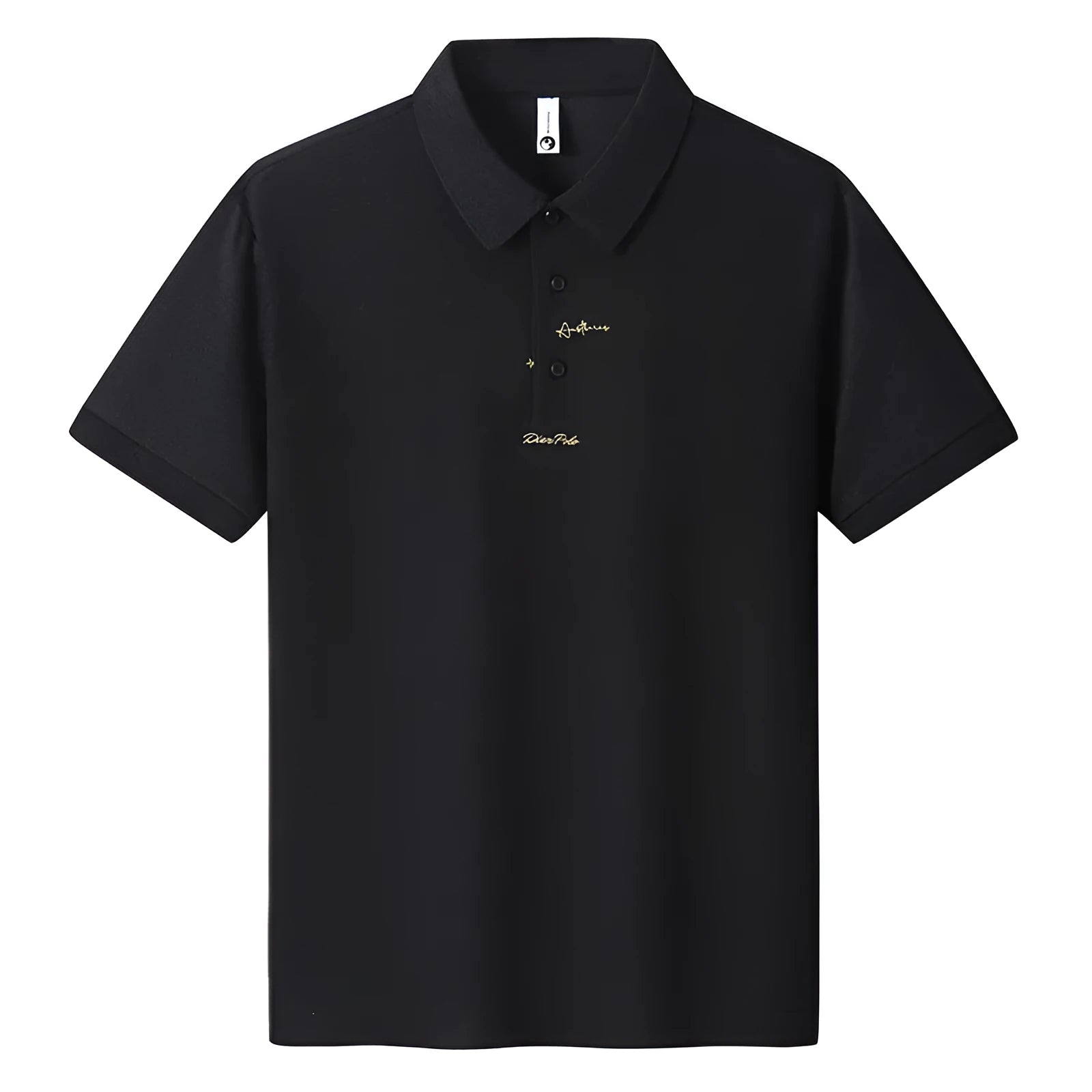 Men's cotton casual t-shirt with printed letters design in six colour options