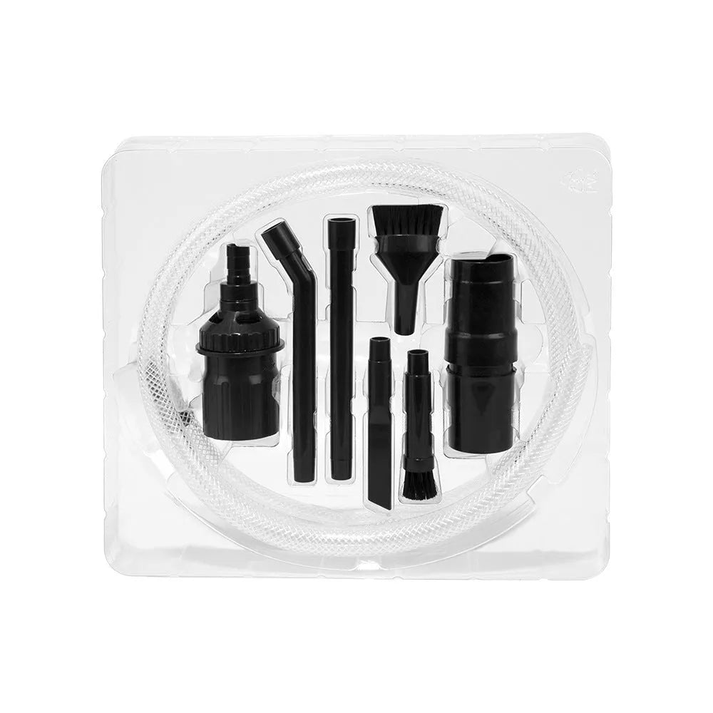 Eight-piece vacuum cleaner suction head accessory set for auxiliary dust collection