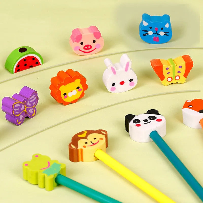 24-colour creative colour pencil set in cartoon-style paper shell with HB wood lead