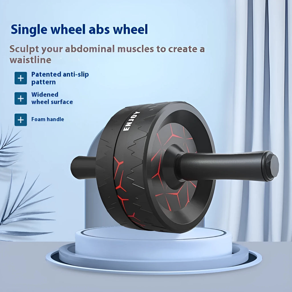 Abdominal wheel fitness equipment for core muscle training in multiple colour options