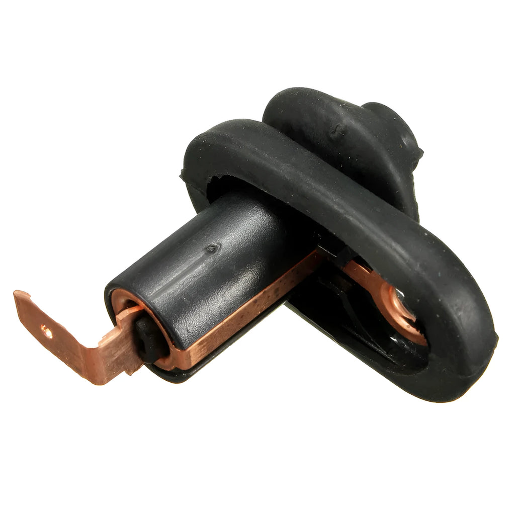 Black universal car interior door light switch with auto press mechanism for vehicle replacement