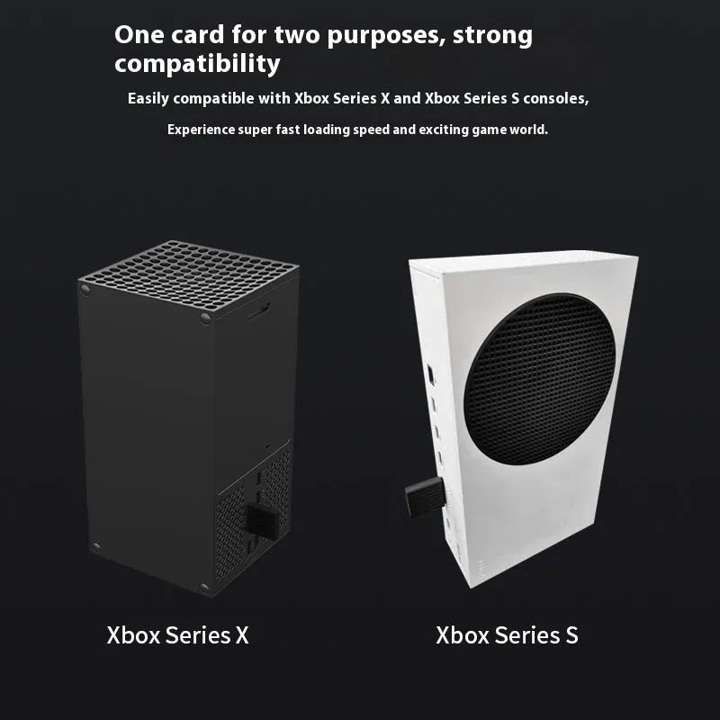 Xbox Series X/S hard drive switching box with screwdriver and manual for storage expansion