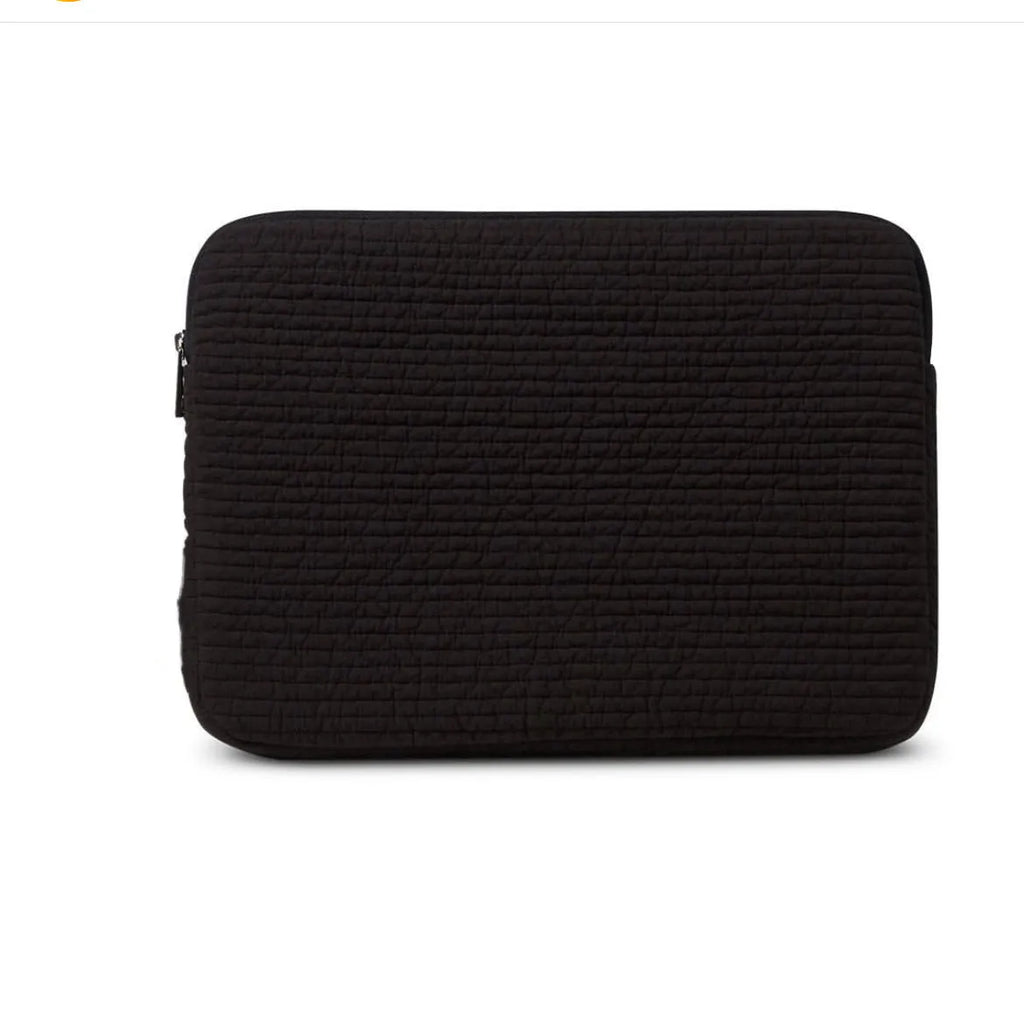 A black or white cotton cloth clutch-style anti-seismic laptop bag for tablet computers.