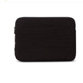 A black or white cotton cloth clutch-style anti-seismic laptop bag for tablet computers.