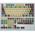 Capabala PBT mechanical keyboard 130-key keycap set with Girl MOA height profile