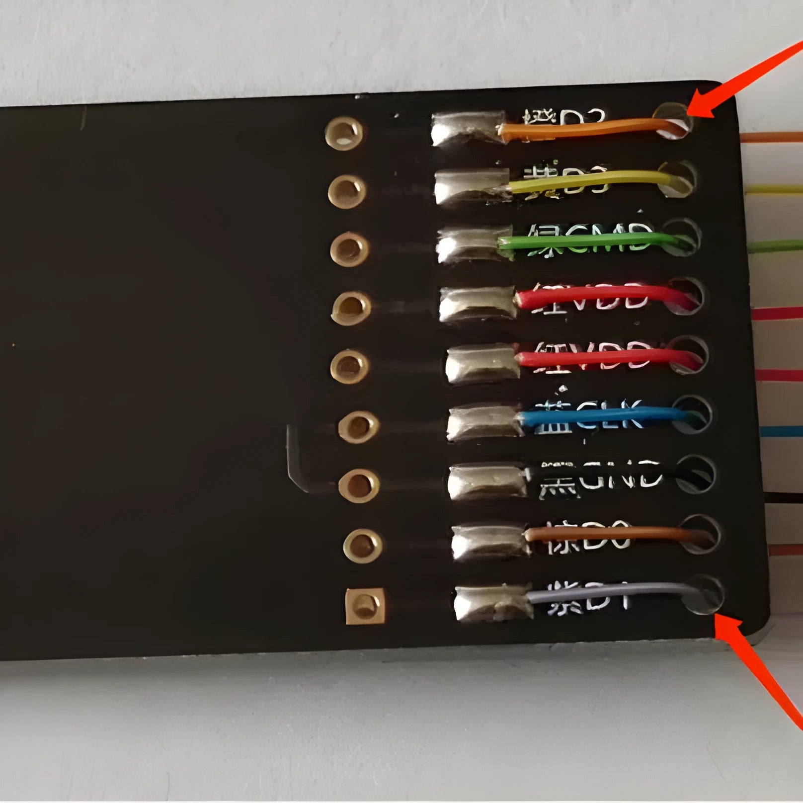 EMMC read and write tool for car audio host maintenance with SD card port