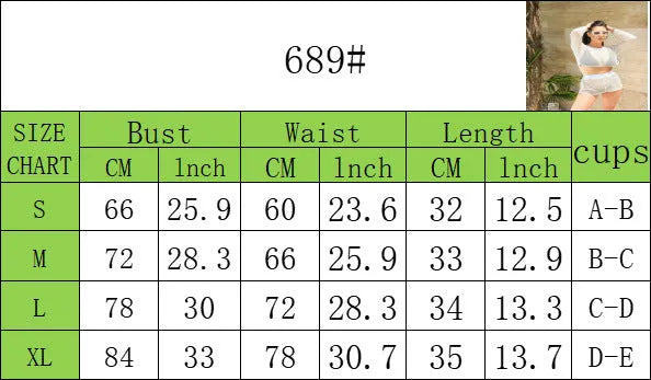 White transparent women's swimsuit with matching skirt for beach wear
