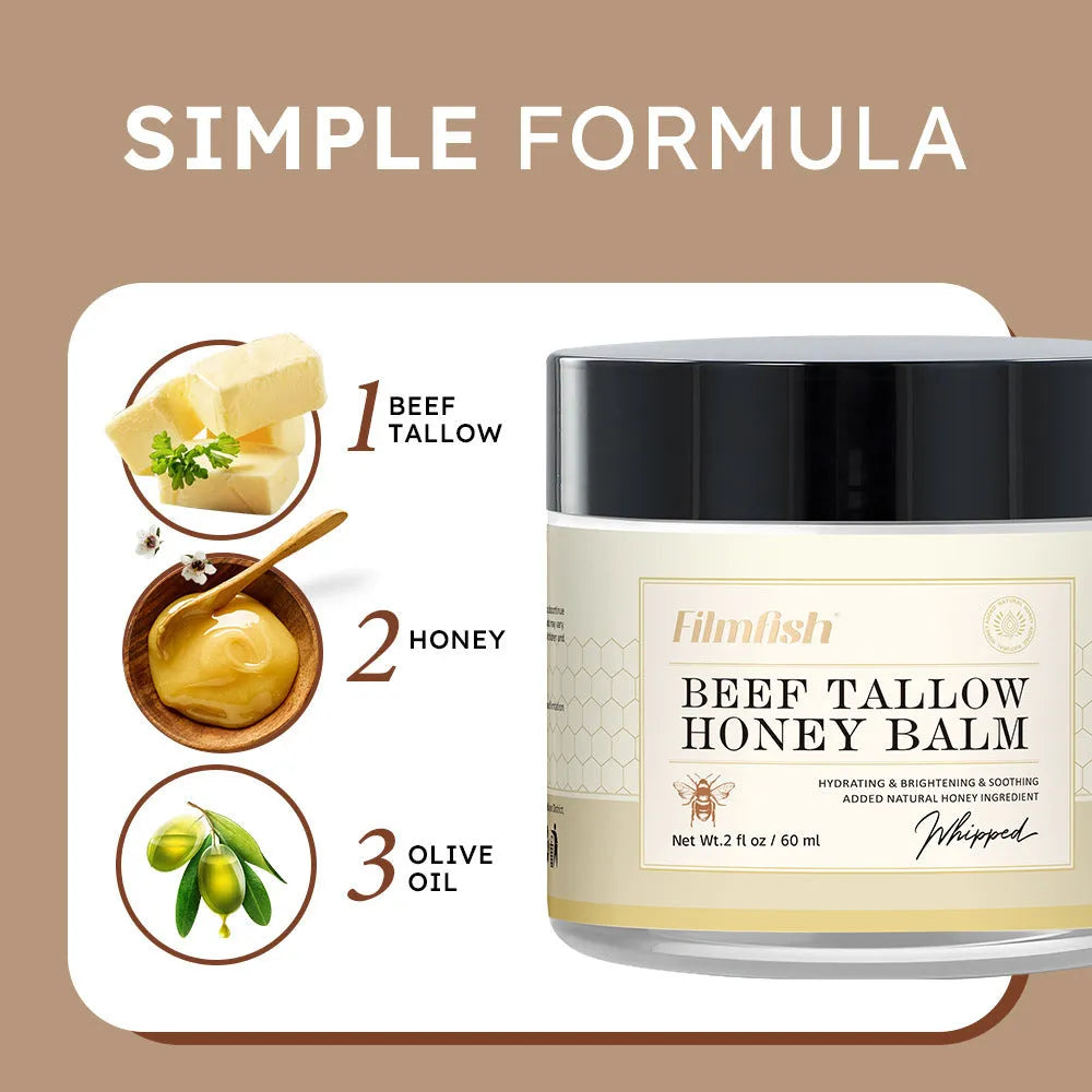 Honey moisturising body cream 60ml jar for skin nourishment