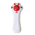 Cartoon design cat toy massage comb with dental cleaning ridges and catnip compartment