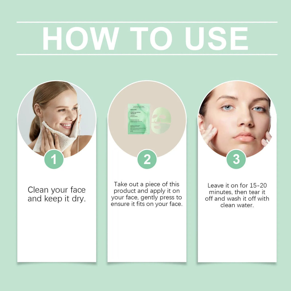 Retinol and hyaluronic acid hydrating facial sheet mask, single or 4-pack.