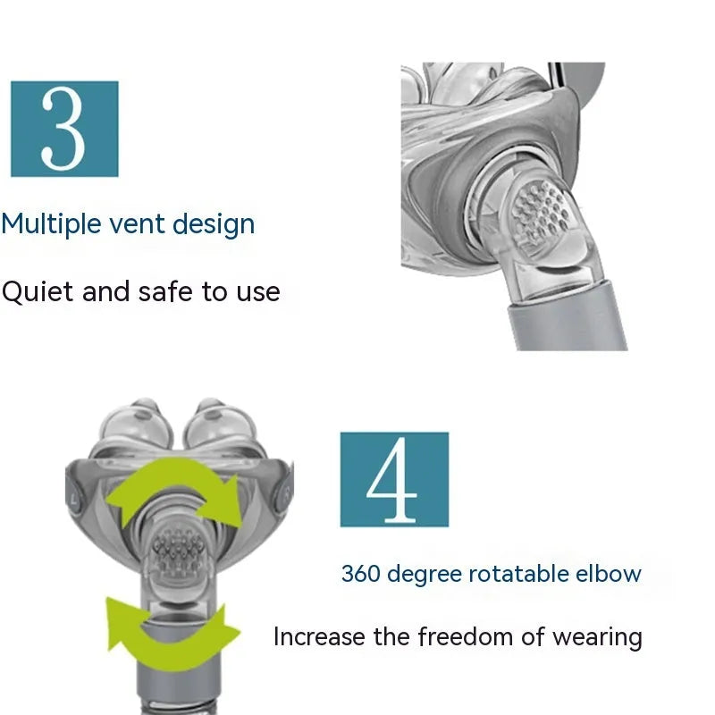 Ventilator nasal pillow mask components with silicone cushion and plastic headband